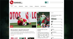 Desktop Screenshot of bramkarze.pl